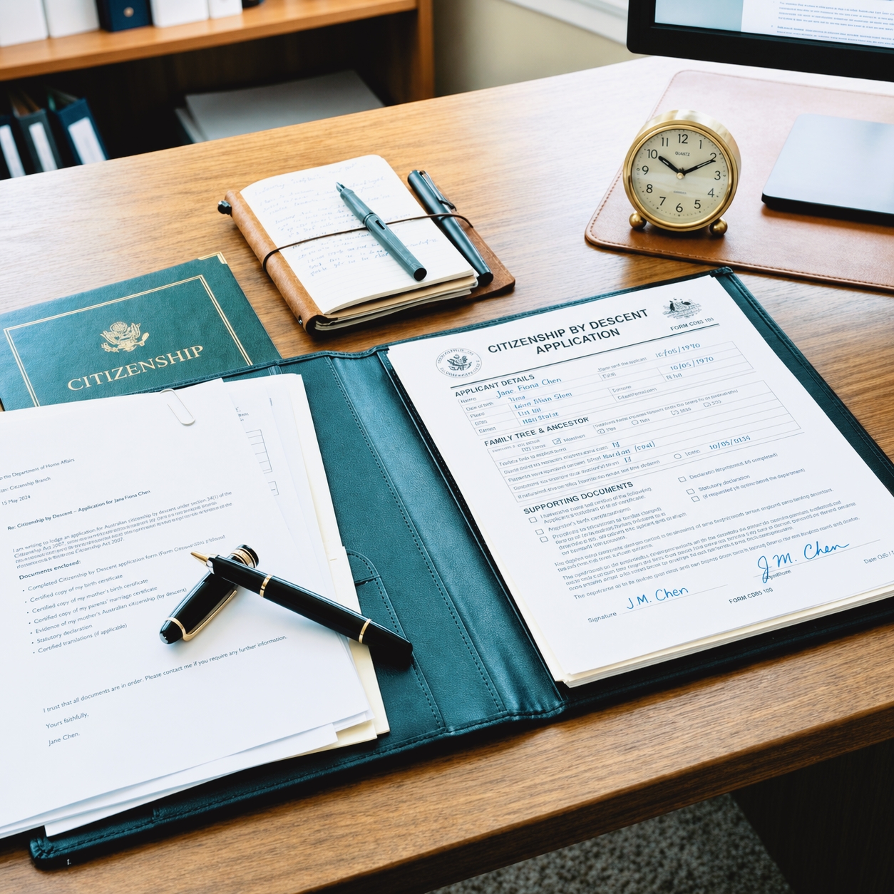 How to apply for citizenship by descent