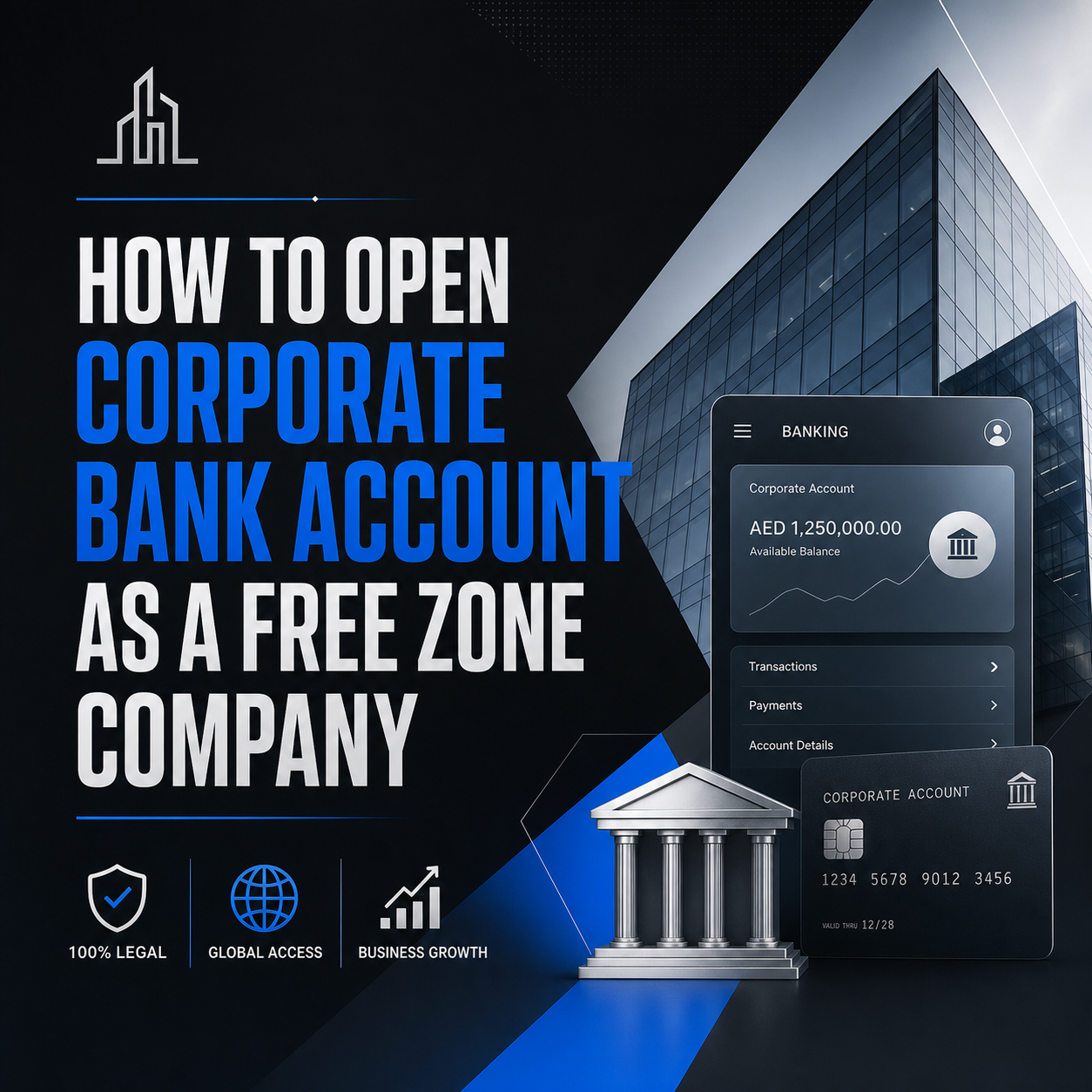 Can Free Zone Companies Open Bank Accounts in UAE - BUH Consulting