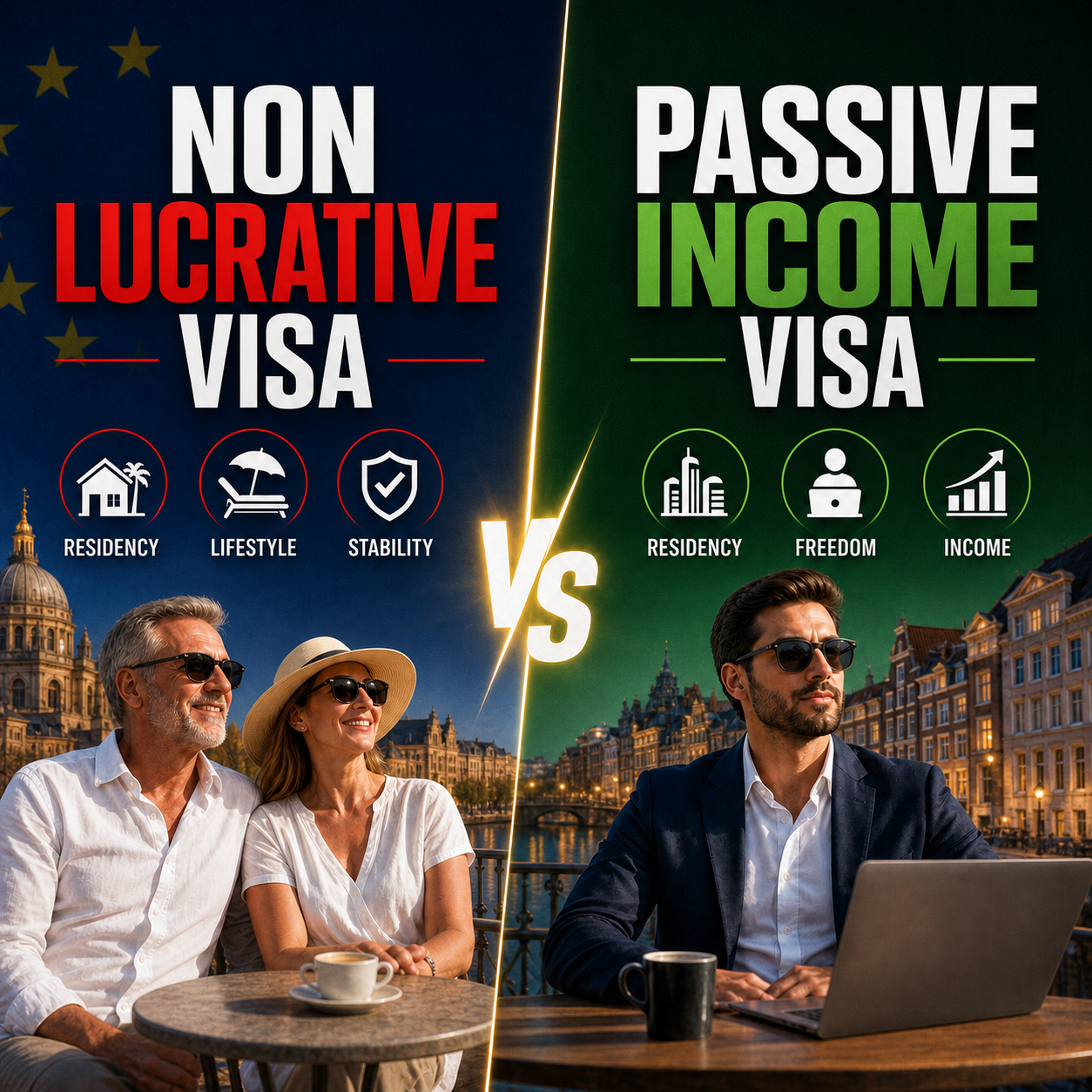 Passive Income Visa VS Non Lucrative Visa - BUH Consulting