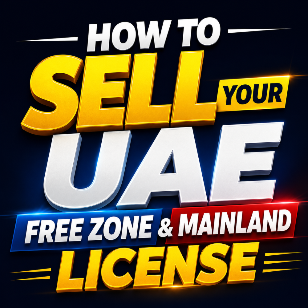 How to sell old mainland company license in UAE